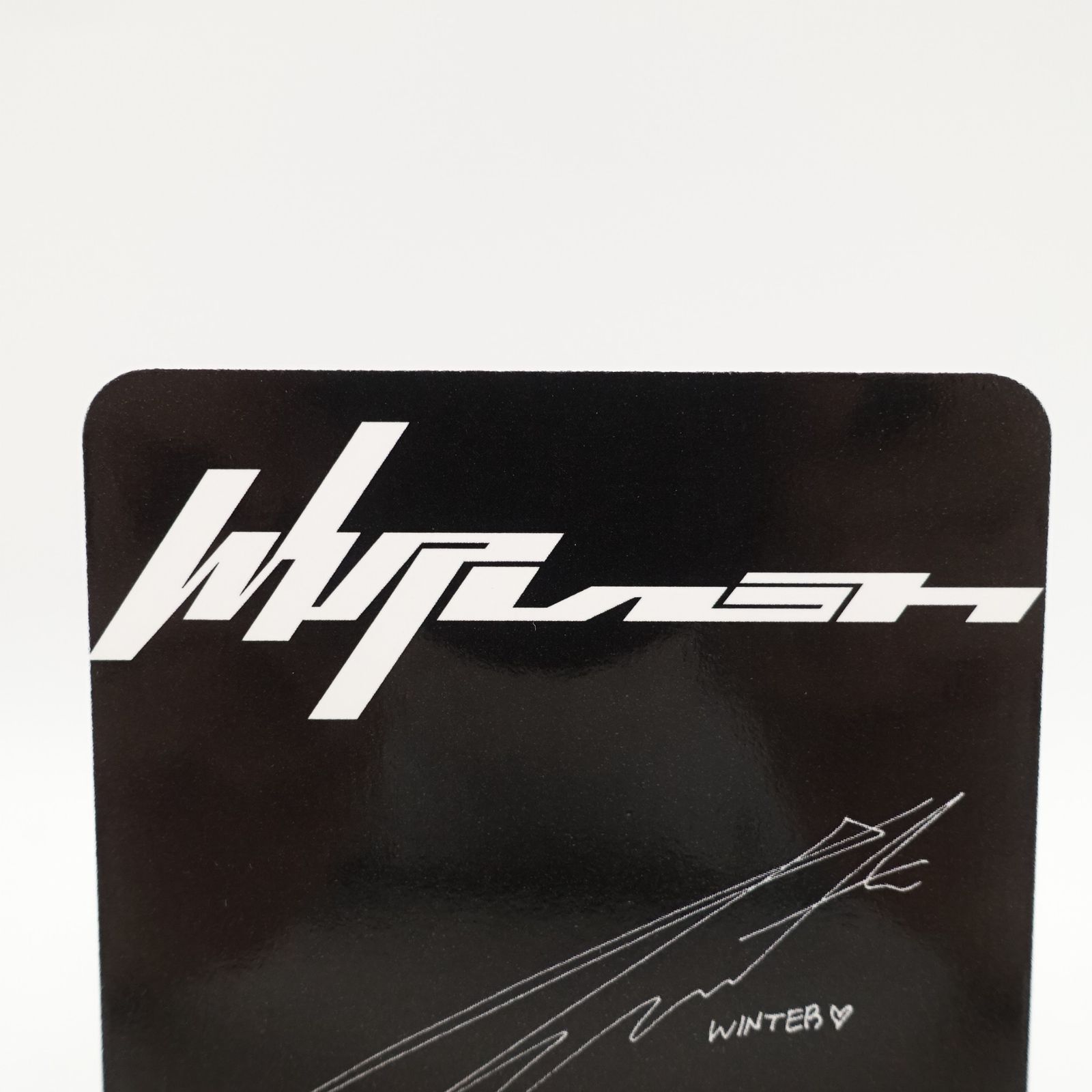 aespa ウィンター Whiplash Japan Exclusive ver.トレカ フォト