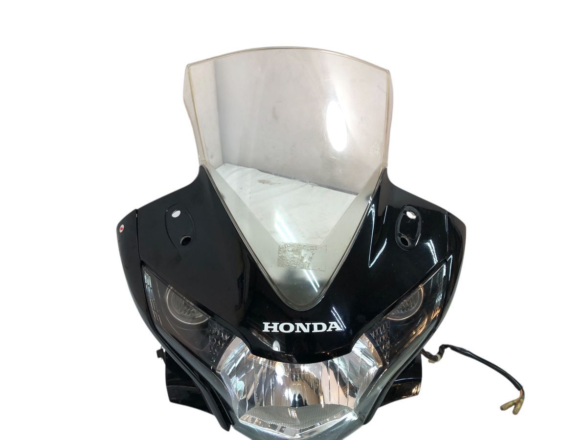 HONDA CBR125R JC50 アッパーカウル スクリーン ヘッドライト セット 点灯OK 補修 OHベースにも 2781-M6823