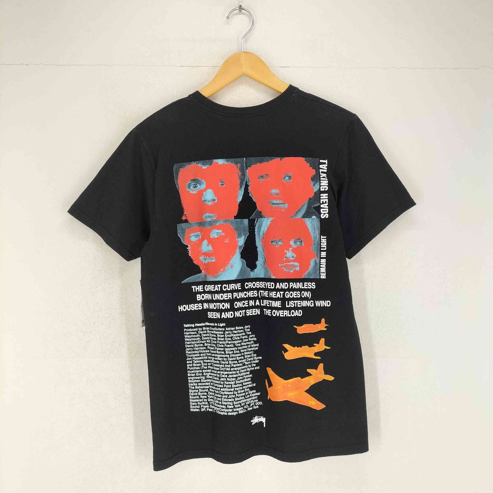 ステューシー Stussy ×TALKINGHEADS REMAIN IN LIGHT TEE メンズ