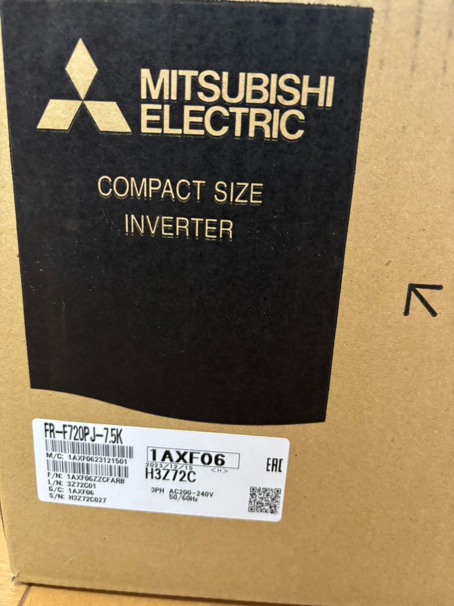 翌日出荷 三菱電機 FR-F720PJ-7.5K インバータ