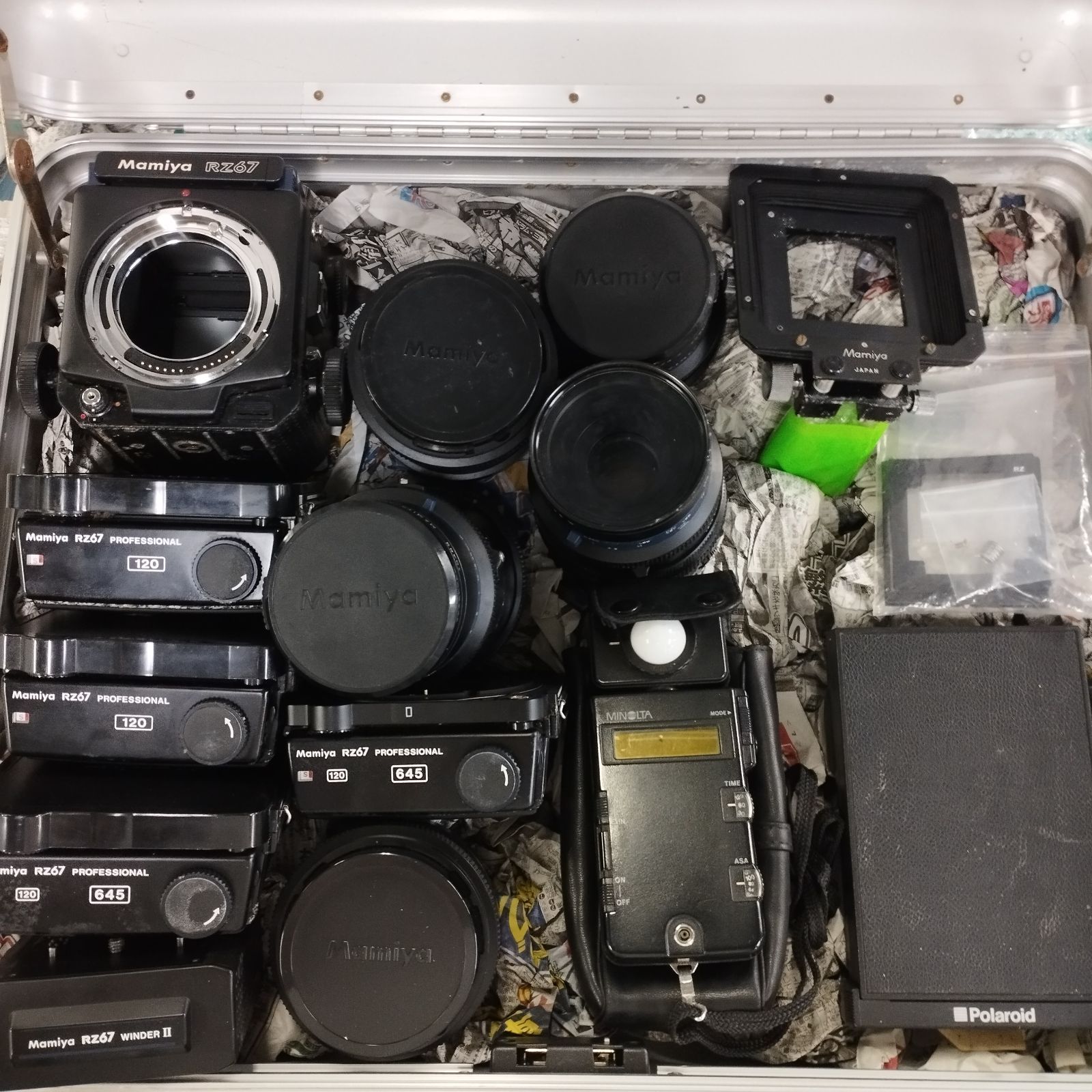 良品】Mamiya RB67 PRO S レンズ+露出計 良品】Mamiya RB67 PRO S レンズ+