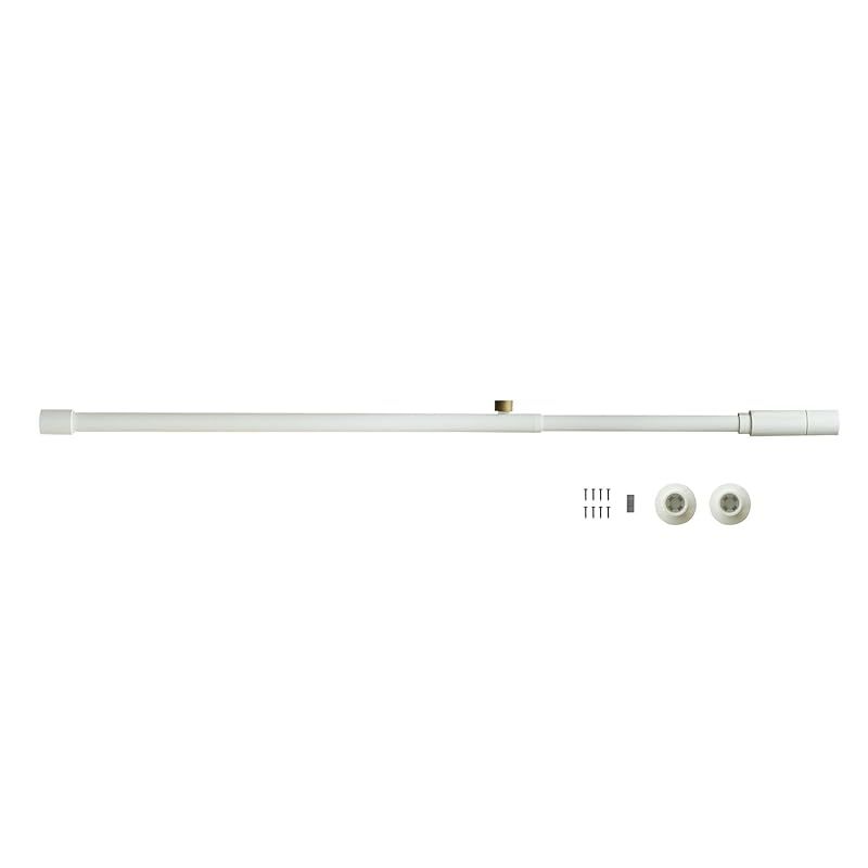DRAW A LINE 001 Tension Rod A White ドローアライン テンションロッドA ホワイト 縦横兼用 取付幅75~115cm 耐荷重25?10㎏ D-A-WH 1