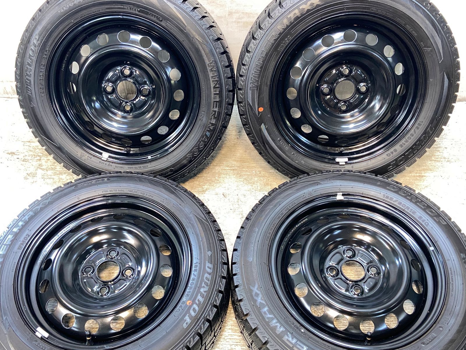 楽天市場】185/60R15 ダンロップ ウィンターマックス WM02