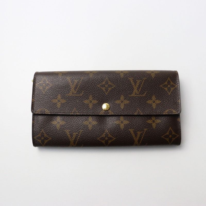ルイヴィトン LOUIS VUITTON M61734 ポルトフォイユサラ モノグラム|ブラウン ロングウォレット 長財布 2400014410679