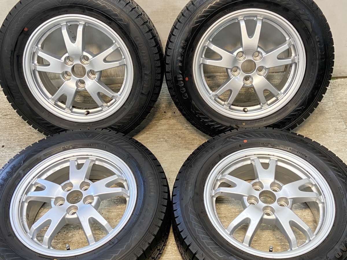 トヨタ純正アルミタイヤセット4本 195/65R15 管理050