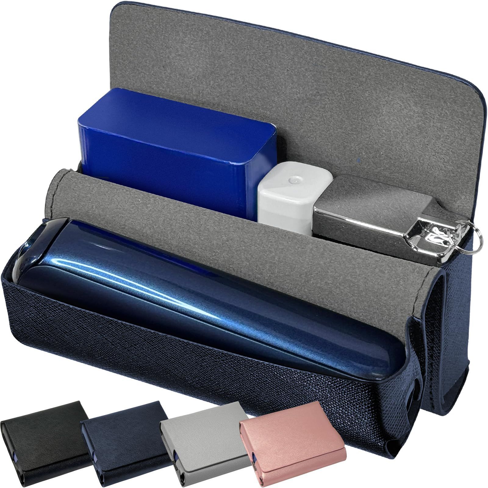 【かれん】プルームオーラ　レザーケース３点 かれん様専用】プルームオーラ レザーケース3点