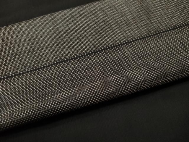 平和屋着物○本場大島紬 9マルキ 150亀甲 変わり市松文 正絹 逸品