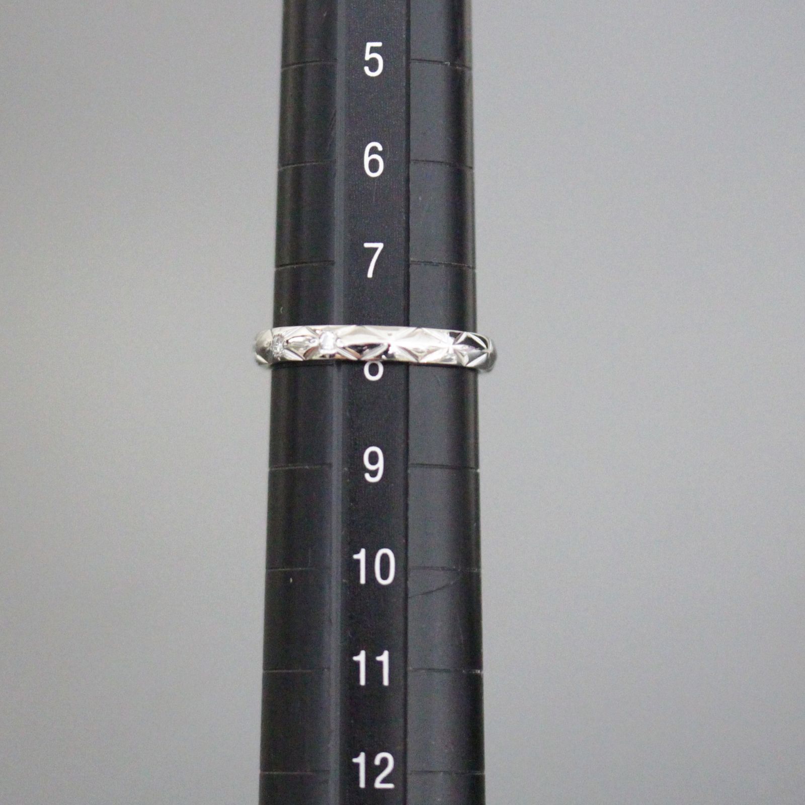 美品 CHANEL シャネル マトラッセリング PT950 48 約8号 CHANEL（シャネル） 8.5号 リング・指輪 マトラッセ ファイン