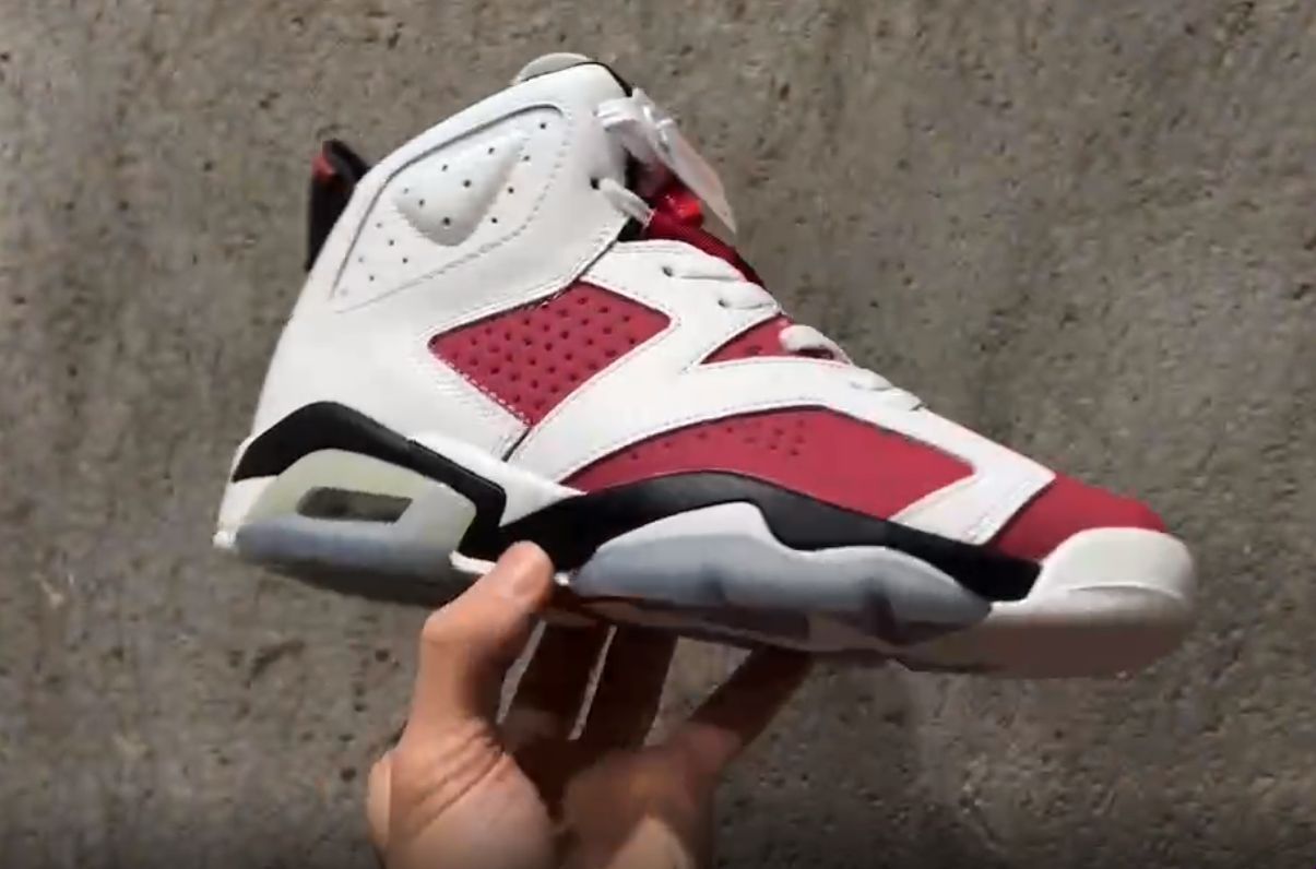 NIKE AIR JORDAN6 RETRO “CARMINE”27cm