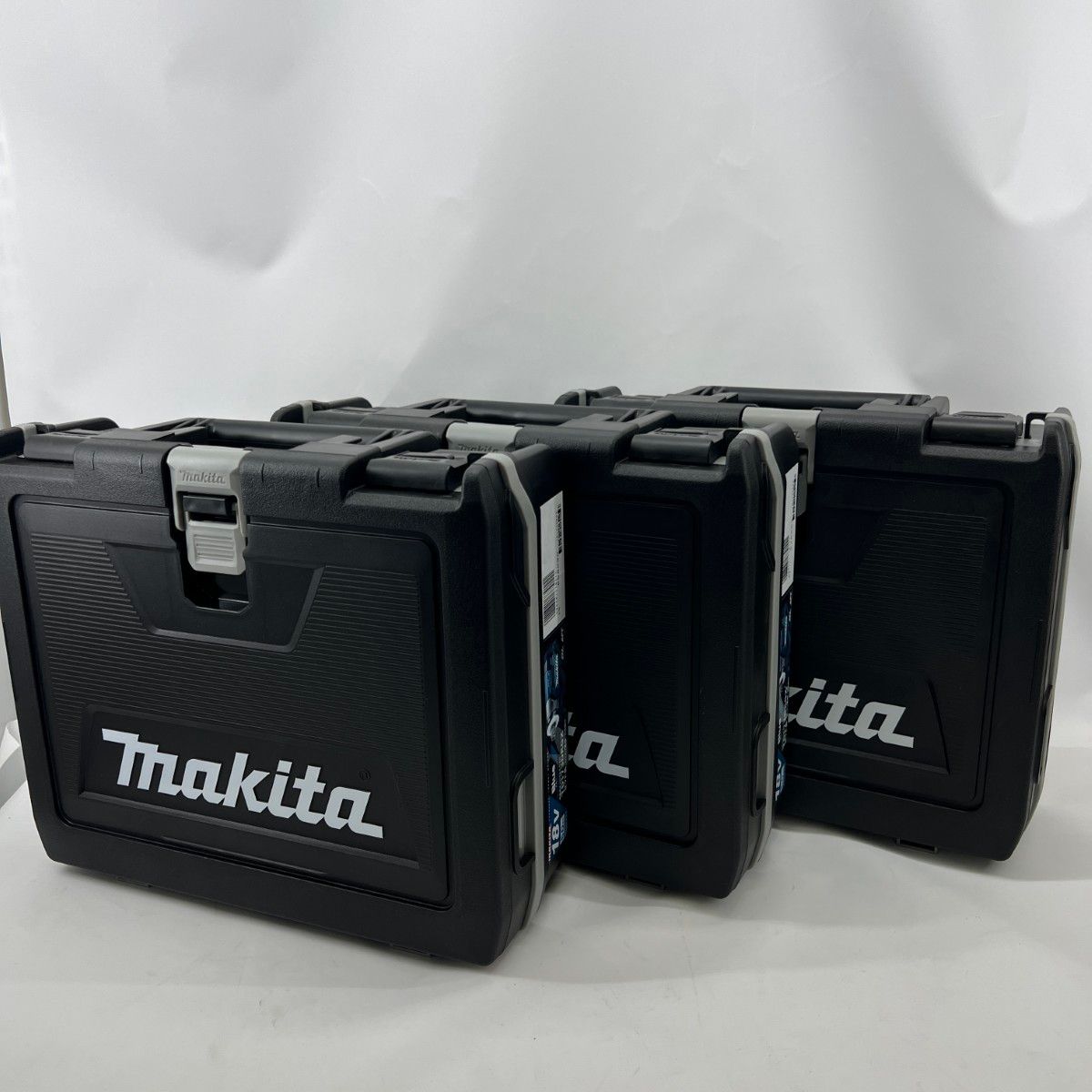 〇〇MAKITA マキタ インパクトドライバ 充電器 充電池2個 ケース付 3台セット TD173D ブルー