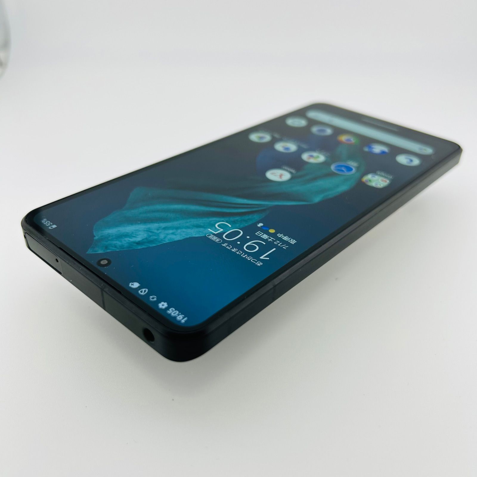 バッテリー良好 AQUOS R7 A202SH 256GB ブラック SIMフリー(simロック