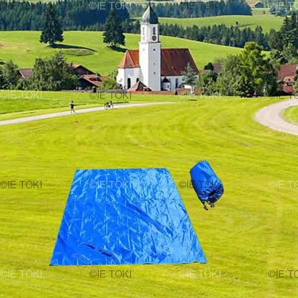 大きな折りたたみ式ピクニックマット 屋外マット ガーデンシート