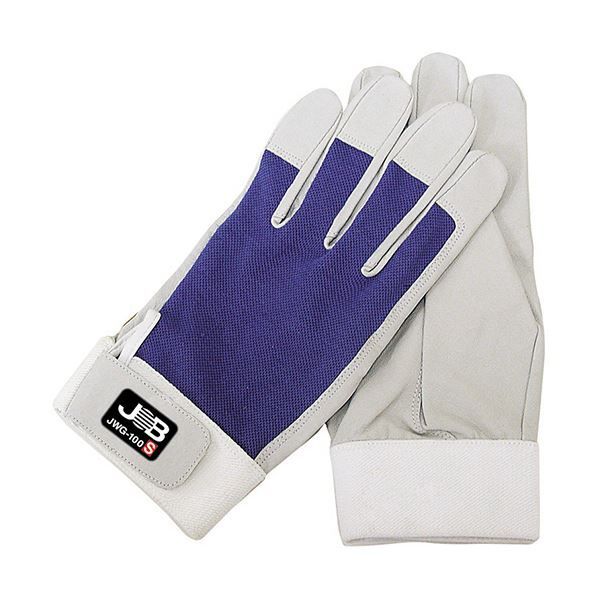 〔まとめ〕 マーベル ジョブマスター 洗える 皮手袋 LLW JWG100LLW 1双 〔×3セット〕