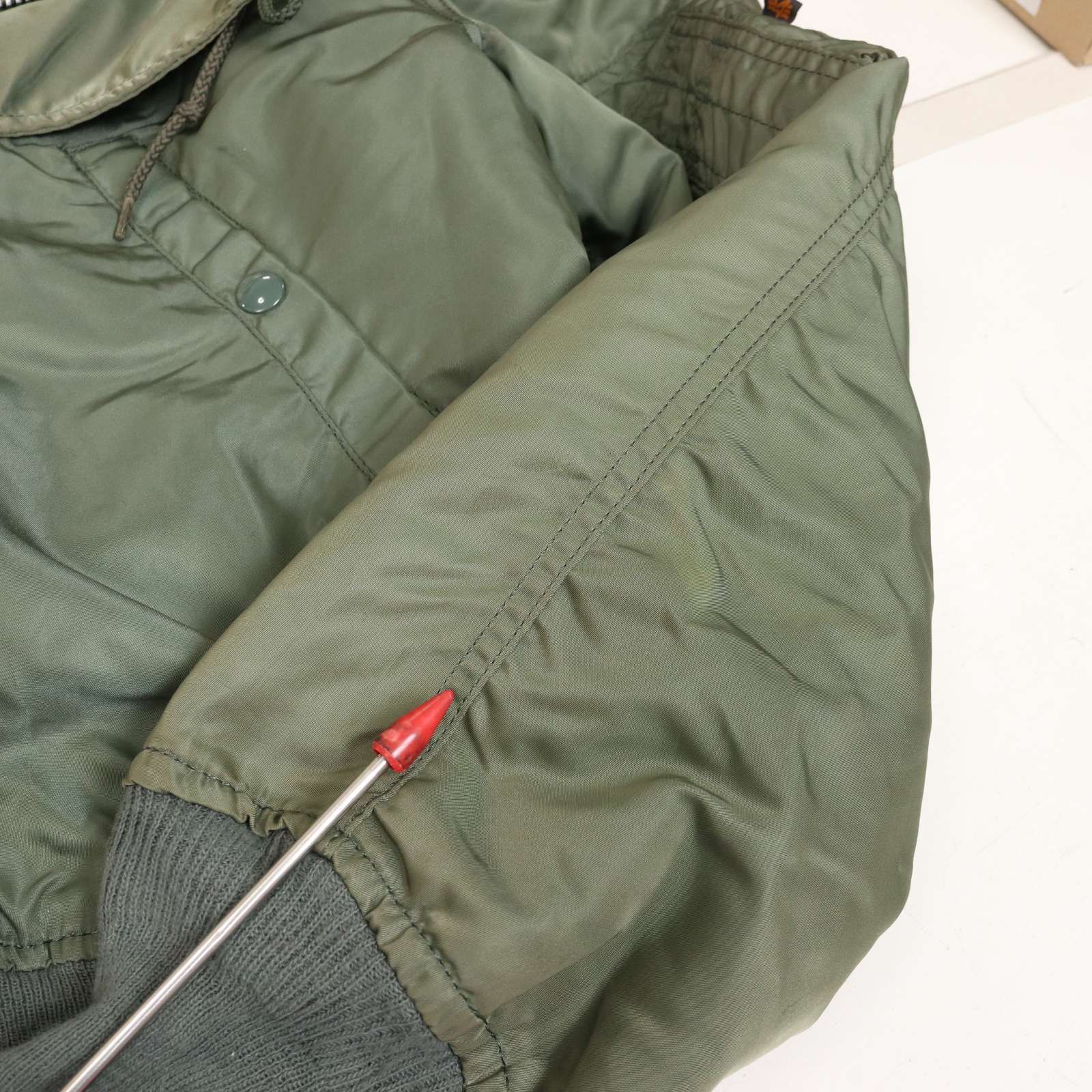 USA製☆ ALPHA INDUSTRIES アルファ 1615-573-8335 秋冬 ファー☆ N-2B