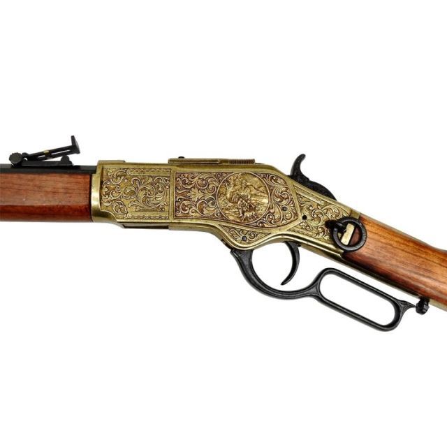 デニックス社 ウィンチェスター ゴールド 彫刻 M73 スペイン 装飾銃 DENIX デニックス 模造銃 ウィンチェスターM73 ゴールド 1253L