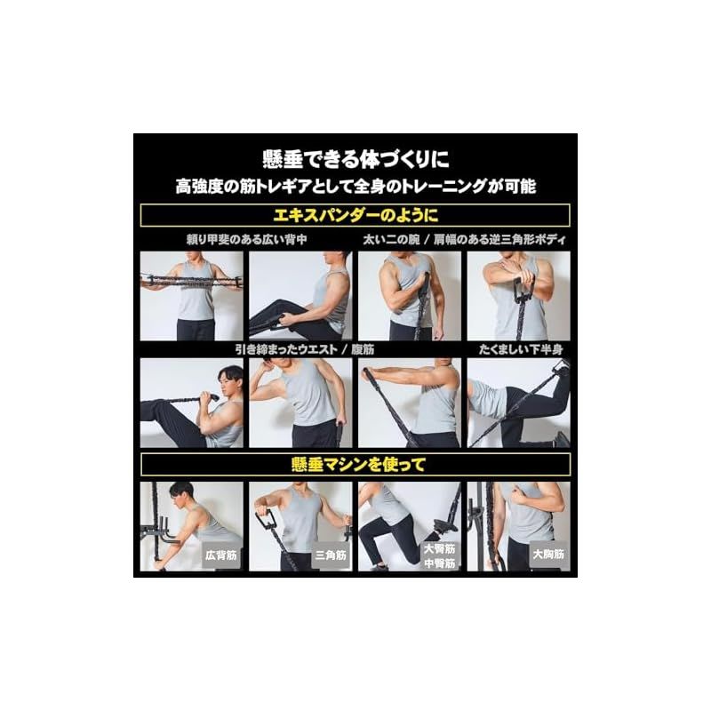 新着商品】STEADY 懸垂アシストチューブ 筋トレグッズ 最大70kg