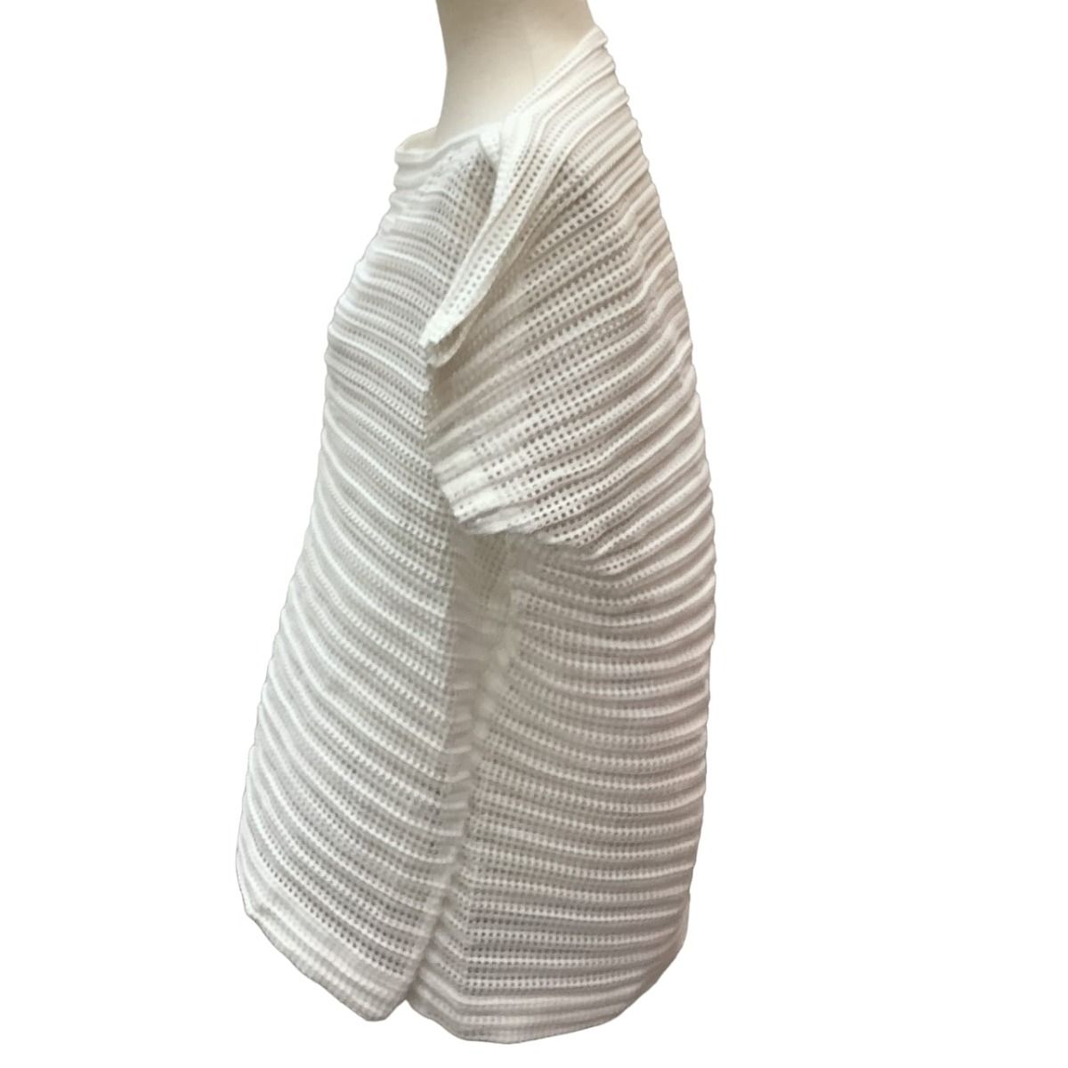 me issey miyake カットソー ♪♪ISSEY MIYAKE イッセイミヤケ メッシュ カットソー SIZE 2