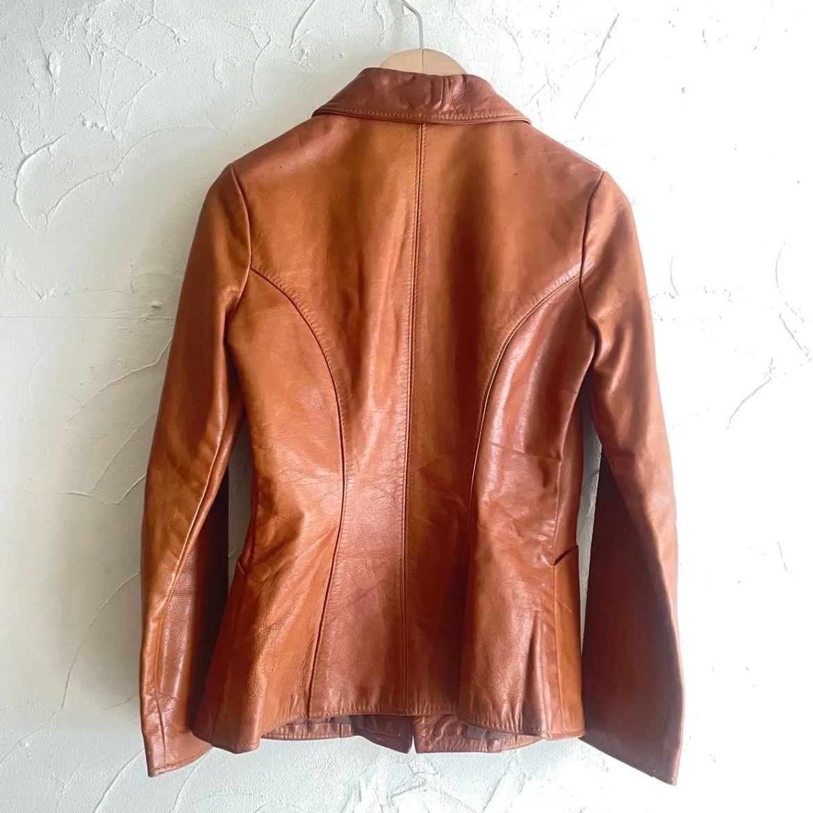 70s NATURAL COMFORT レザーJKT vintage