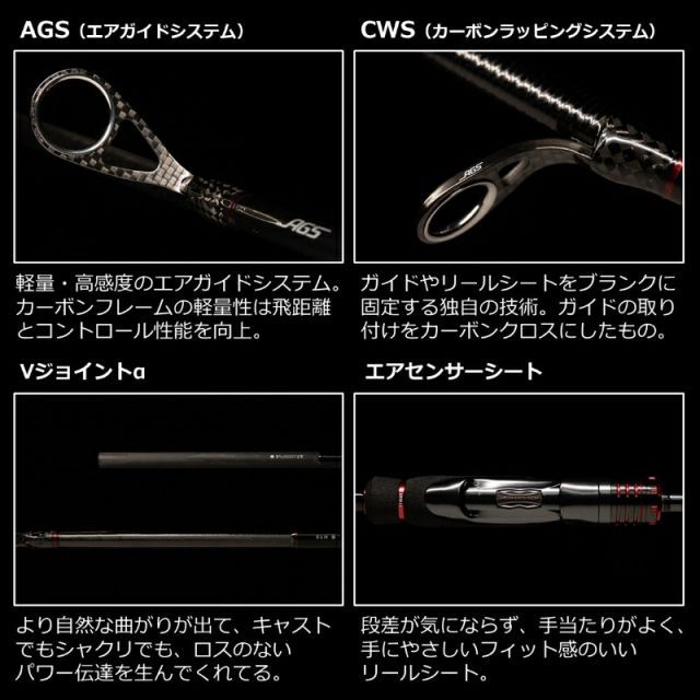 楽天市場】ダイワ/DAIWA エメラルダス ストイスト RT 79MLM