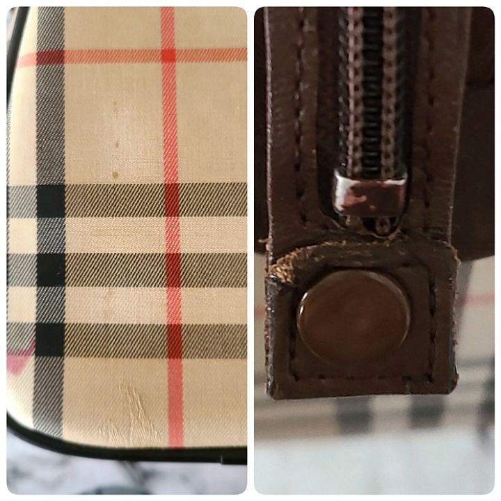 バーバリー Burberry☆ ノバチェック ミニボストン バッグ