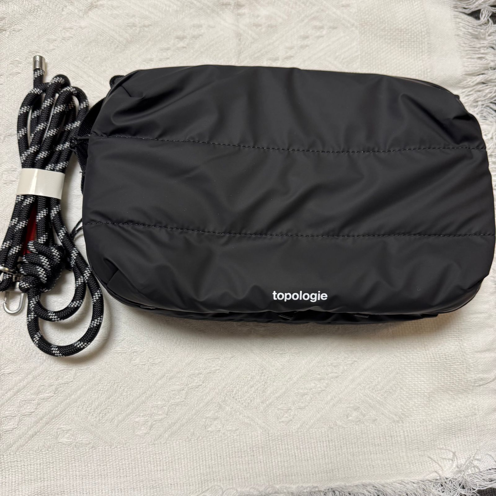 2点セット】 トポロジー topologie Bottle Sacoche Large Black 