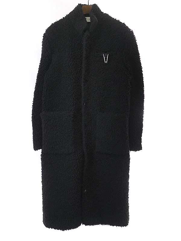1017 ALYX 9SM アリクス POLAR COAT ロングボアコート ブラック M 