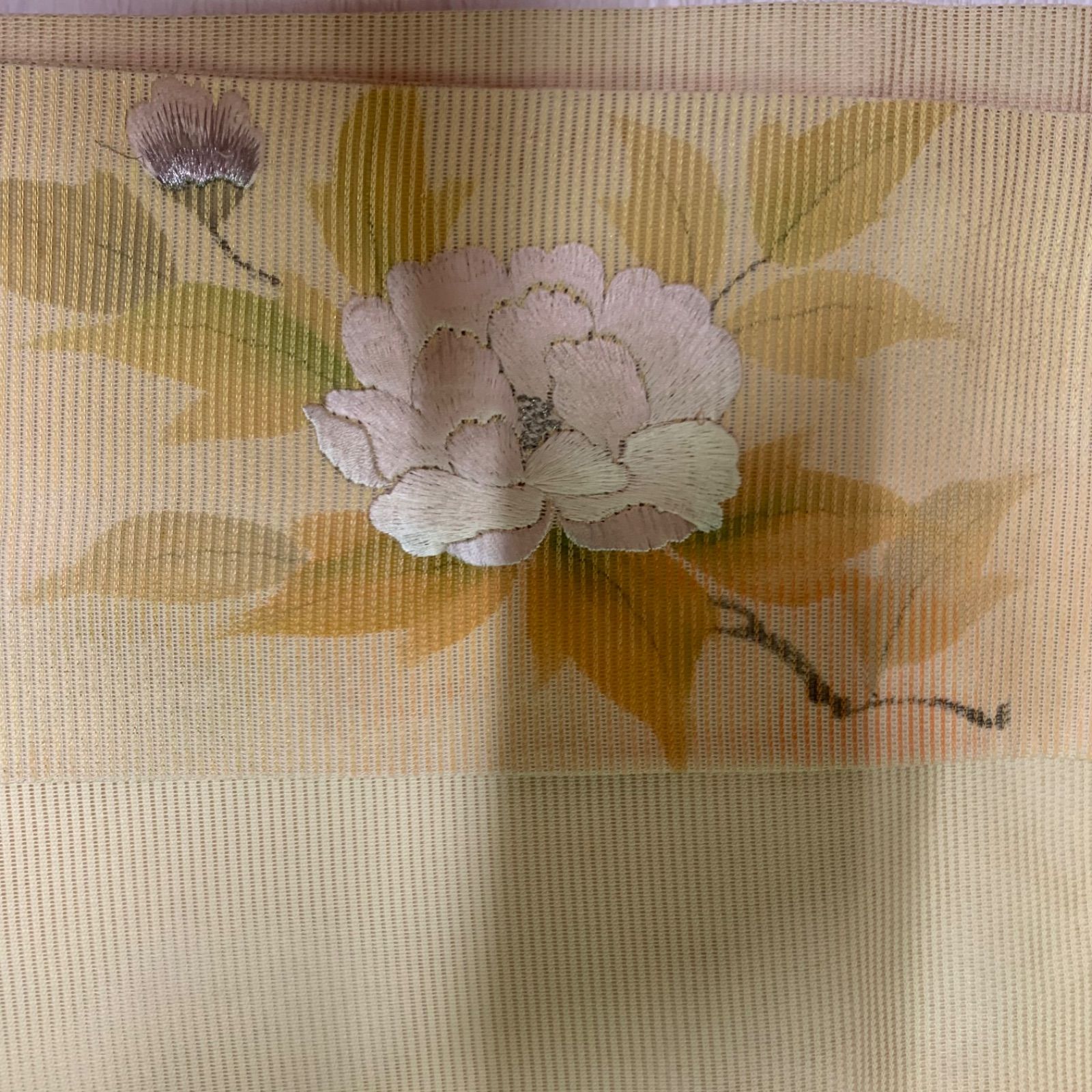 夏用 名古屋帯 夏帯 夏着物 着物 作家物 刺繍 絽 リメイク o383 - メルカリ