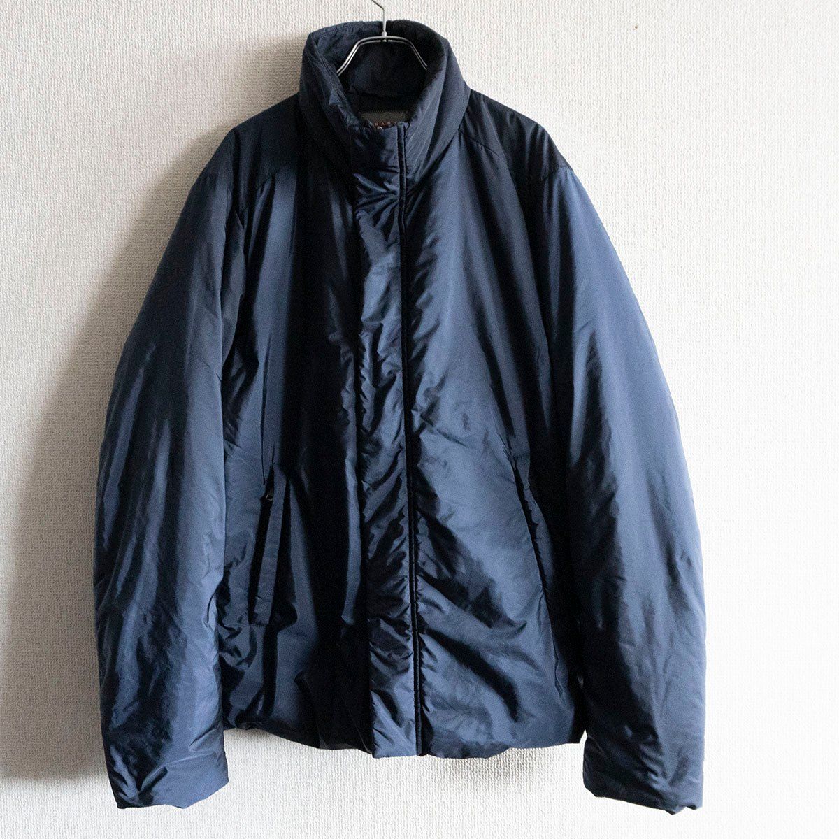 美品/アーカイブ】 PRADA SPORT【ネイビー 中綿 ナイロン ジャケット 