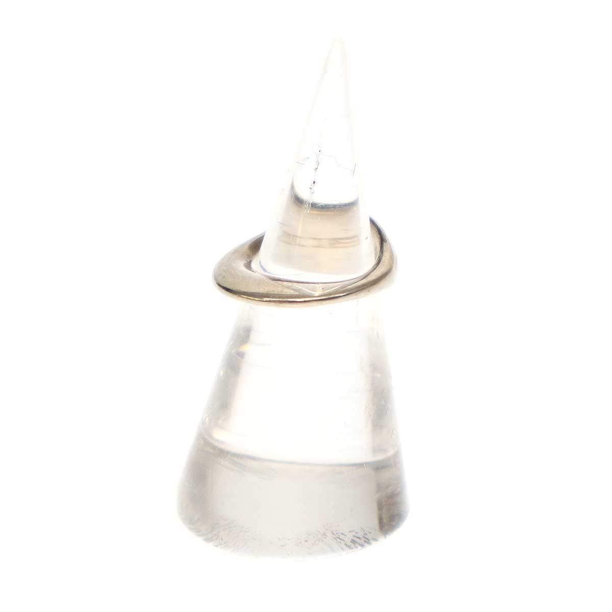 HERMES エルメス オーバル ヴィンテージリング シルバー 46 - メルカリ