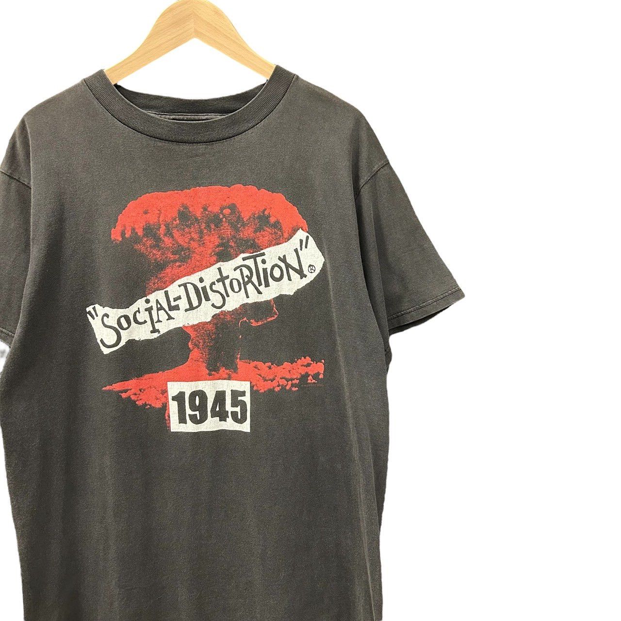 90年代ヴィンテージ ソーシャルディストーション90'sツアーTシャツ 90s ビンテージ SOCIAL DISTORTION 両面プリント バンド Tシャツ