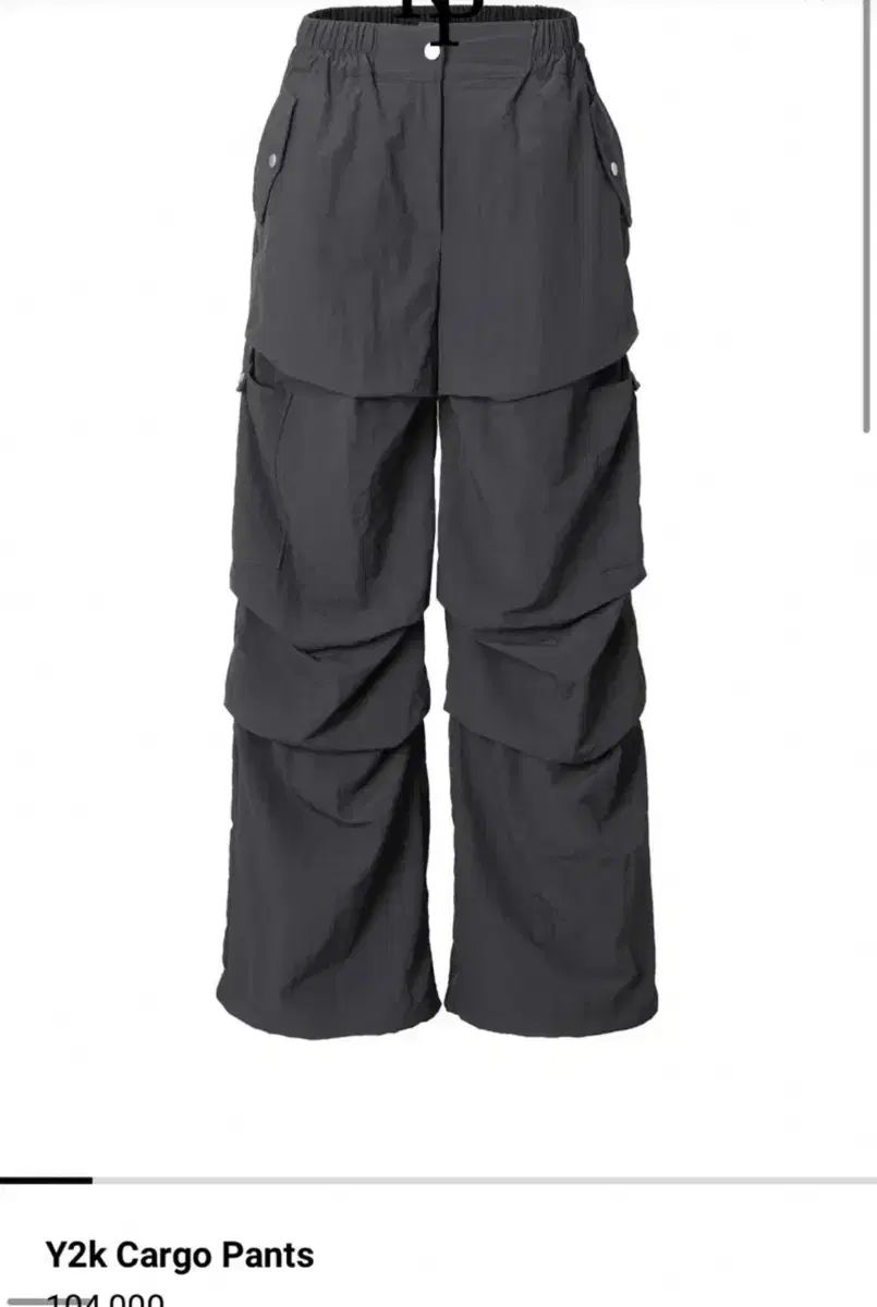KHAKIPOINT y2k カーゴパンツ 黒