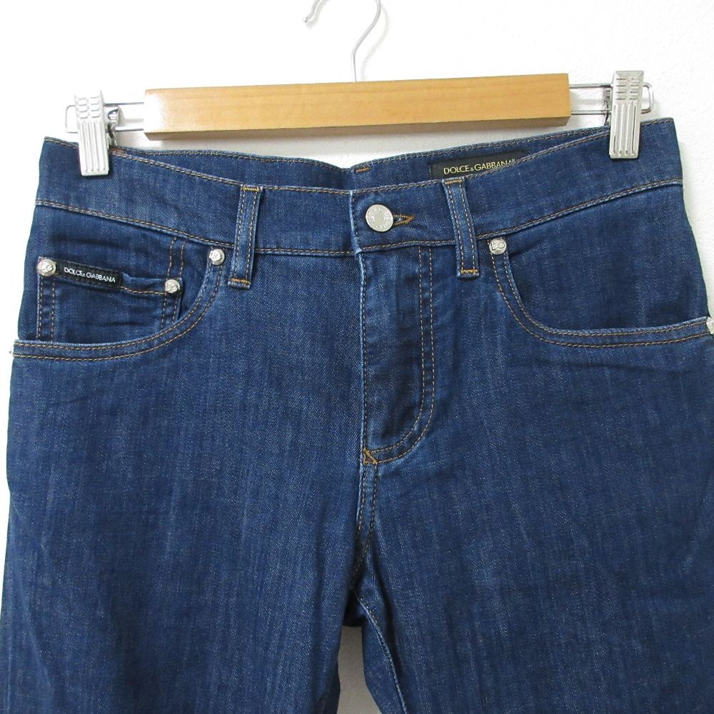 美品 DOLCE & GABBANA ドルチェ＆ガッバーナ レザーパッチ