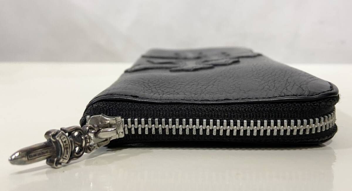 CHROME HEARTS長財布 REC ZiP 3PTCH/3セメタリークロス CHROME HEARTS（クロムハーツ） REC ZIP 3PTCH 3セメタリークロス