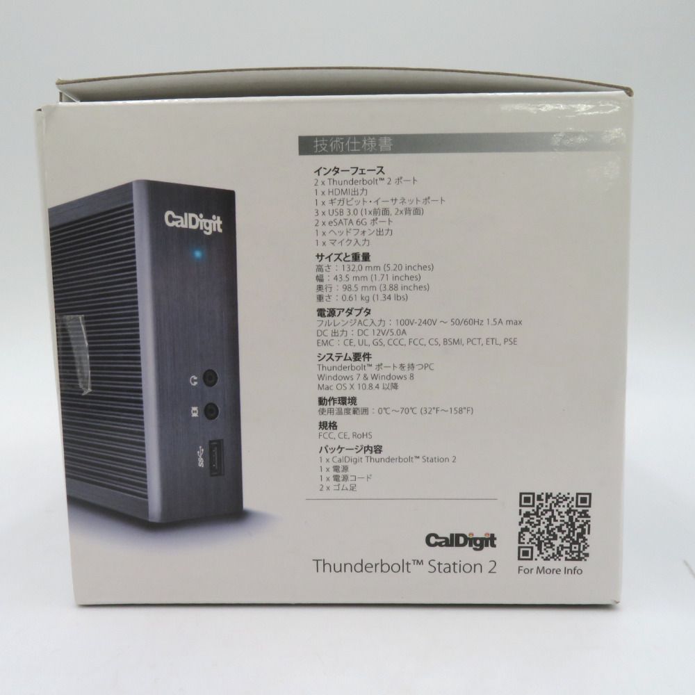 CalDigit カルディジット PC周辺機器 Thunderbolt Station 2 サンダーボルト2拡張ドック TS2-60 美品 - メルカリ