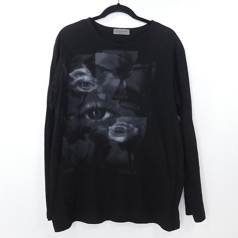 姫路東店 Yohji Yamamoto | ヨウジヤマモト 長袖Ｔシャツ 2021S|S ブラック 108