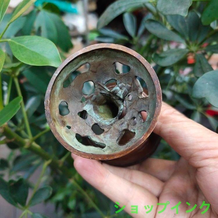 銅細工 手提炉 蒸籠包 茶道具 香道具 装飾品 工芸品 美術品 置物 銅 細工 茶道具 香道具 博山炉 装飾品 現代工芸品美術品 置物