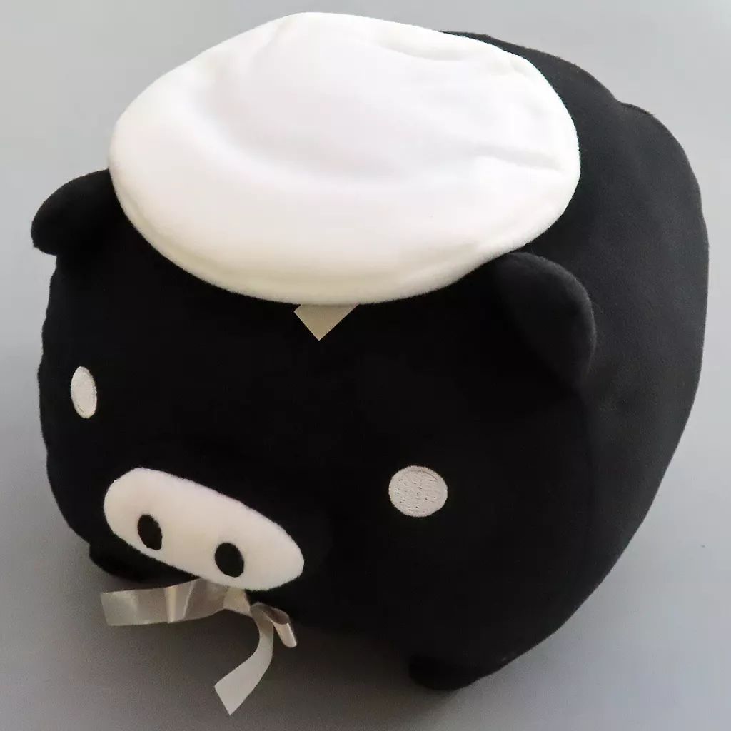 モノクロブー　特大ぬいぐるみ モノクロブー ぬいぐるみ Big ホワイト - メルカリ