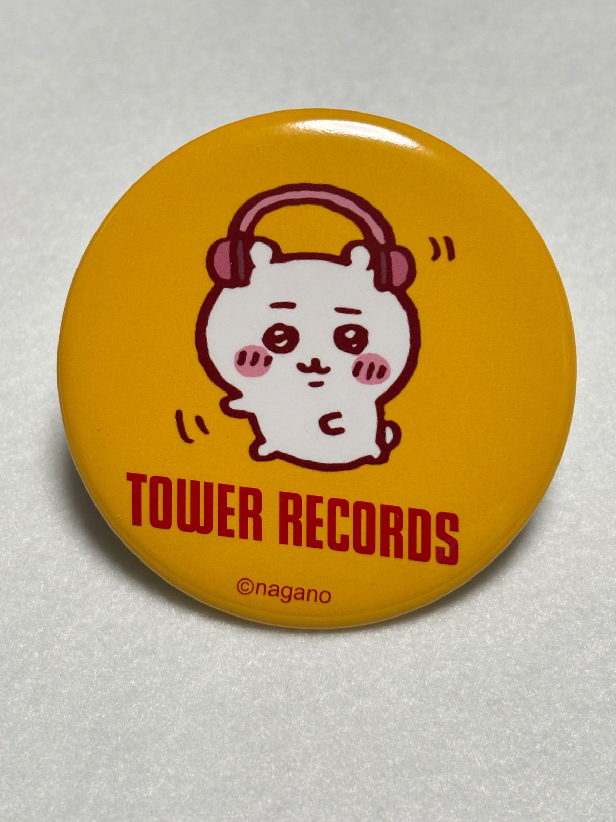 タワレコ タワーレコード 缶バッジ 缶バッヂ ちいかわ コラボ ちいかわ