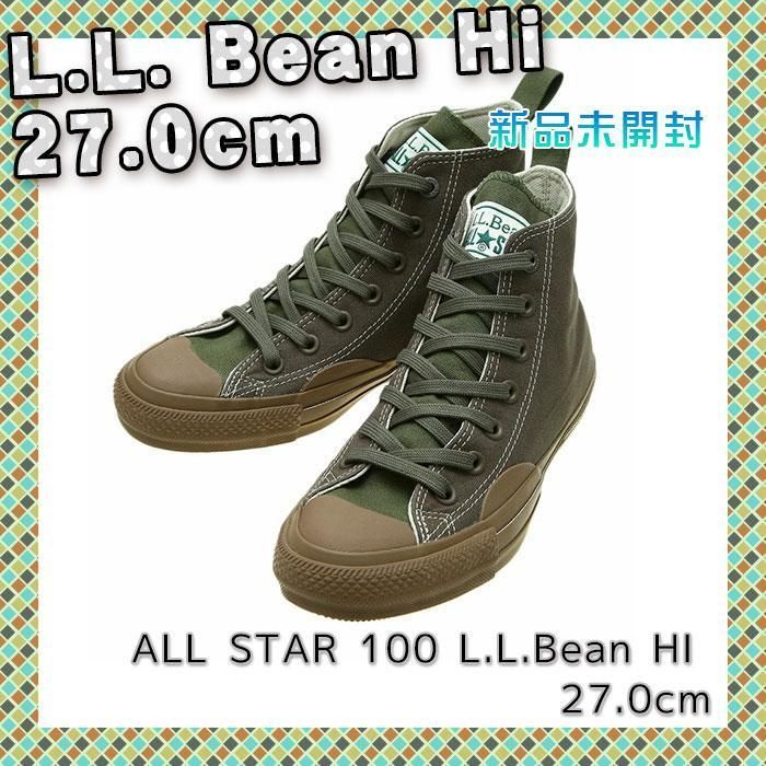 新品未使用 コンバース ALLSTAR 100 L.L.Bean HI 27.0 - メルカリ