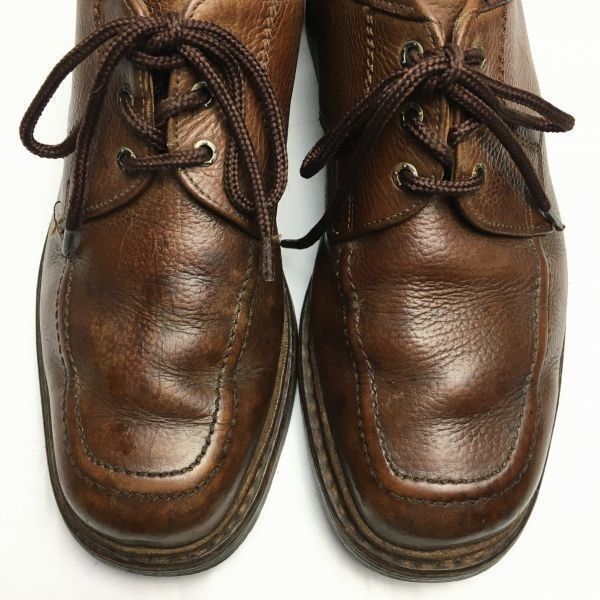 試着交換OK！Paraboot パラブーツ Vintage モデル size27.5-28.5相当 レザーシューズ ローブーツ ダークブラウン/茶/ BROWN〉 管NO.WZF-134 #BUZZBERG - メルカリ