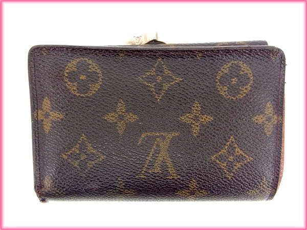 ルイ・ヴィトン　モノグラム　ポルトモネ ビエ ヴィエノワ　がま口二つ折り財布 LOUIS VUITTON ルイヴィトン M61663 モノグラム ポルトモネ