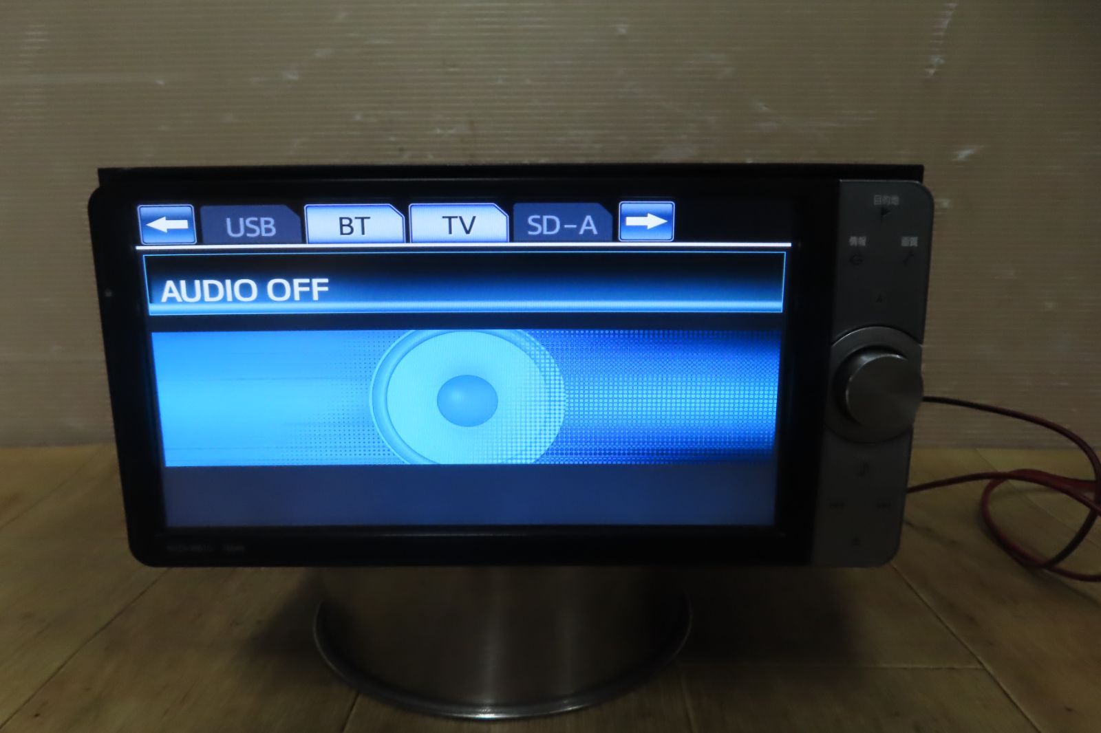 動作保証付A571/トヨタ純正 NHZN-W61G HDDナビ 地図2019年 地デジフルセグ Bluetooth内蔵 CD DVD再生OK 本体のみ  - 買蔵交換