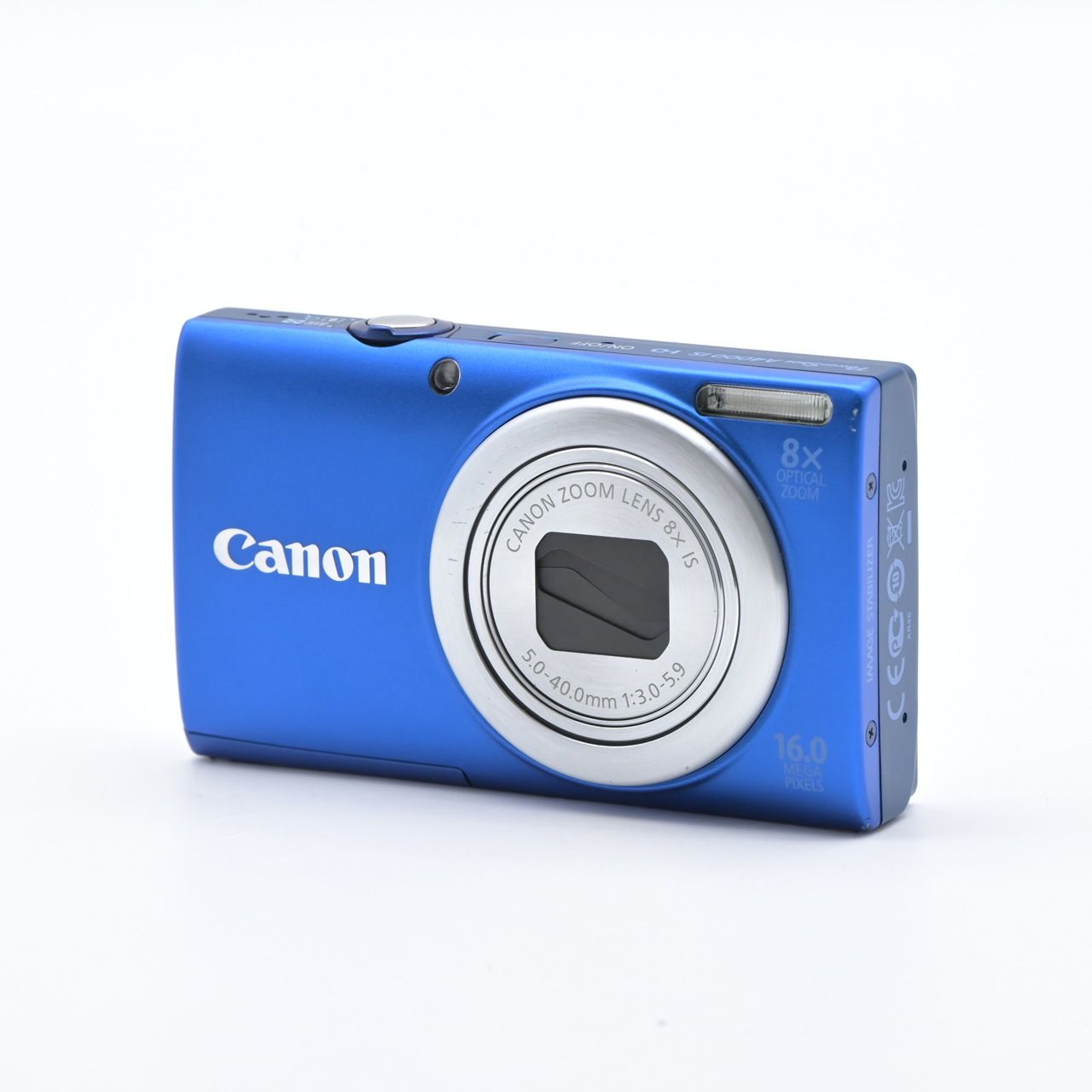 Canon キヤノン PowerShot A 4000 IS ブルー コンパクトデジタルカメラ