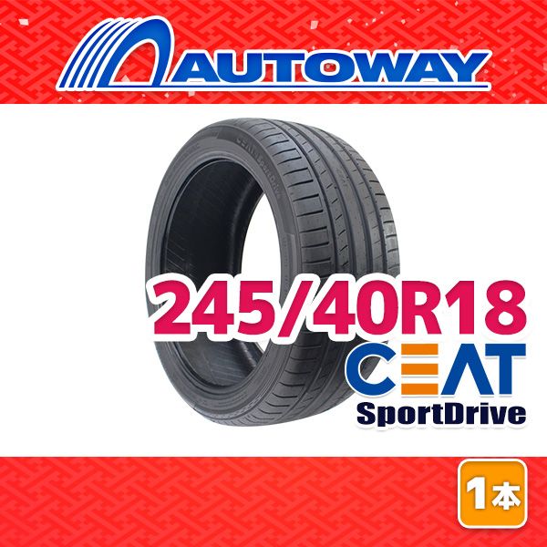 AUTOWAY】 新品 245/40R18 サマータイヤ CEAT SportDrive 18インチ 1 