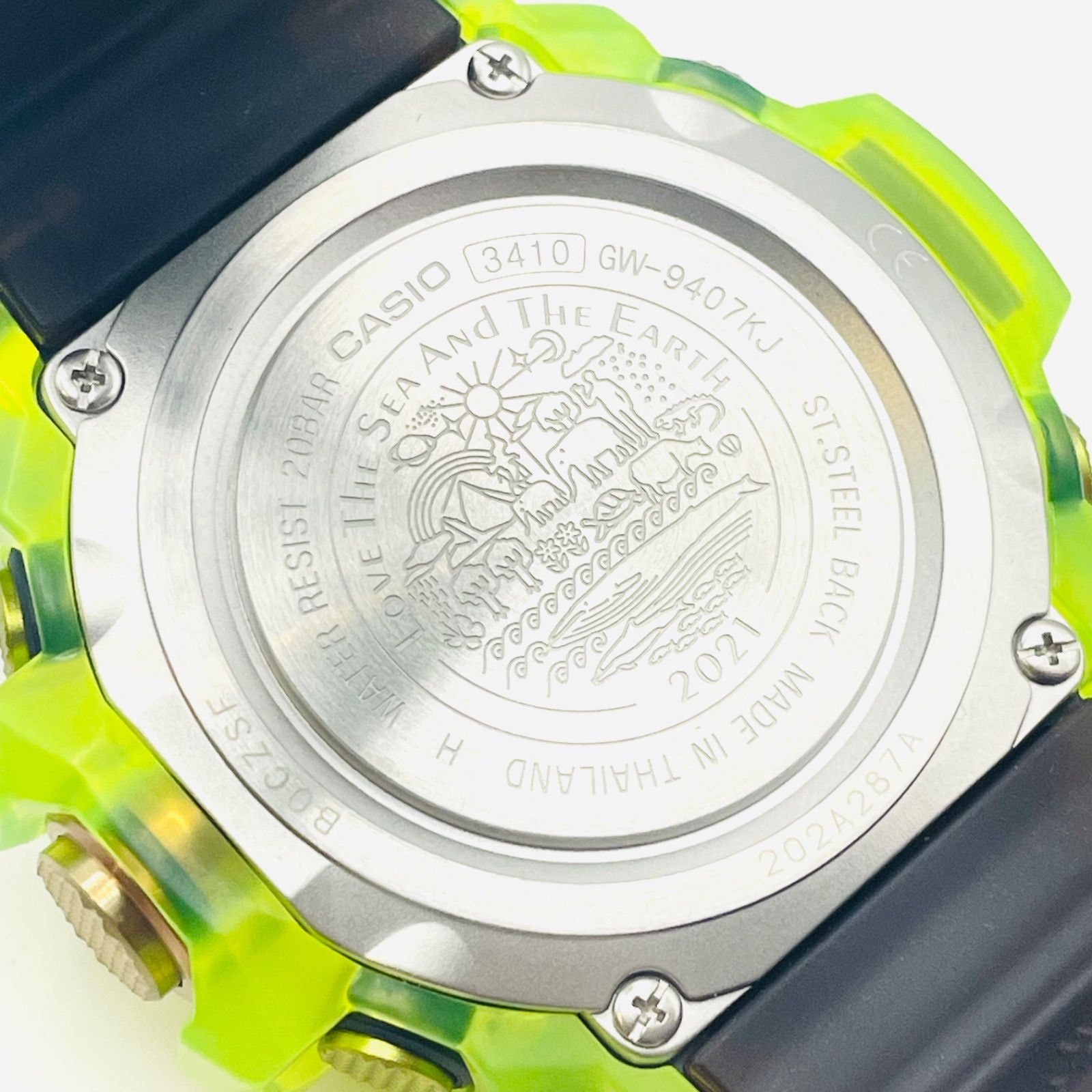 極美品 CASIO G-SHOCK GW-9407KJ-3JR EARTH WATCH アメリカナヌカザメ 