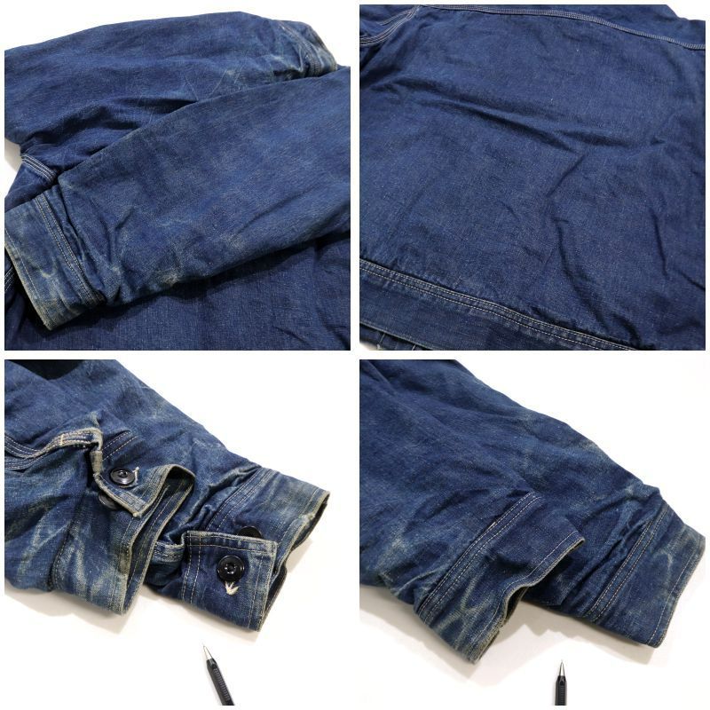60s USA製 vintage Lee 191-LB デニムジャケット メンズ XL
