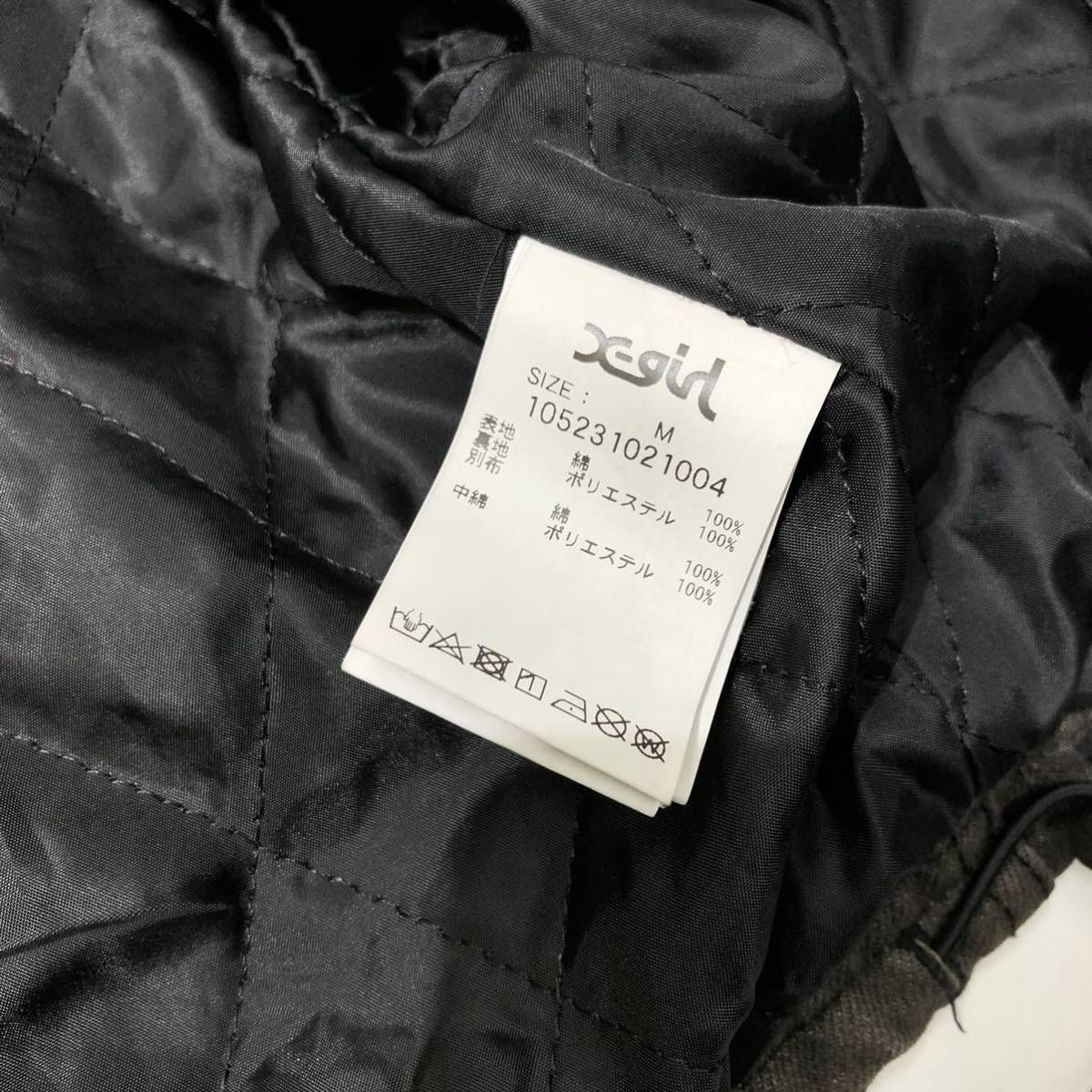 即発送可 X-girl OVERDYED WORK JACKET 完売品 www