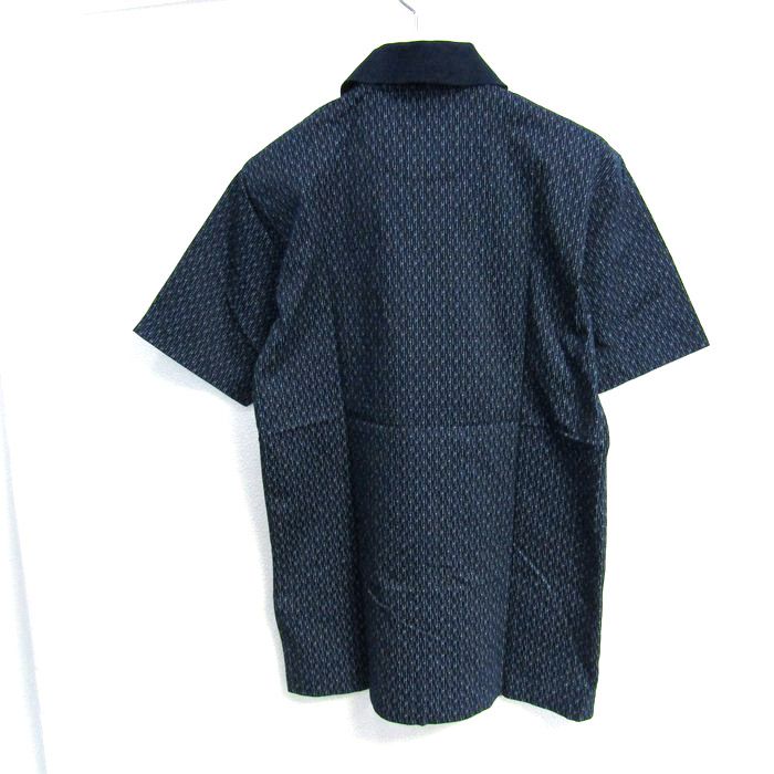 【未使用品】dunhill ダンヒルスポーツ　半袖ポロシャツ　ボーダー　ゴルフ ダンヒル dunhill ポロシャツ 半袖 ボーダー コットン 青