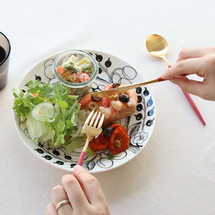 新品 クチポール ゴア レッドマットゴールド デザート3点セット  