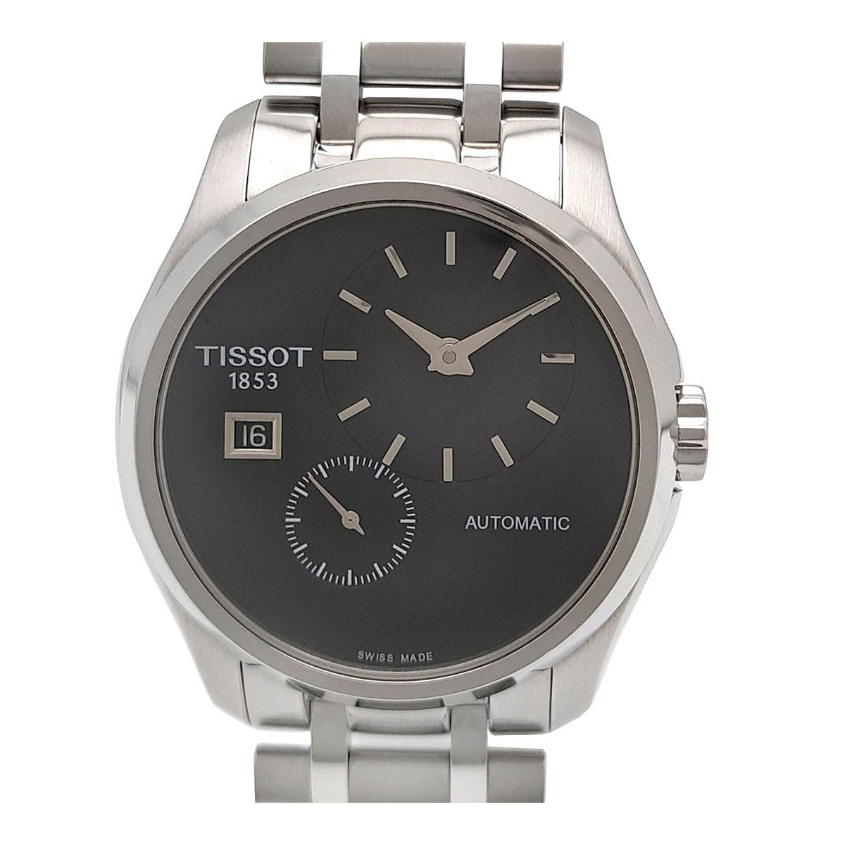 【受発注品】新品ティソTISSOT 腕時計 クチュリエ ホワイト シルバー 腕時計